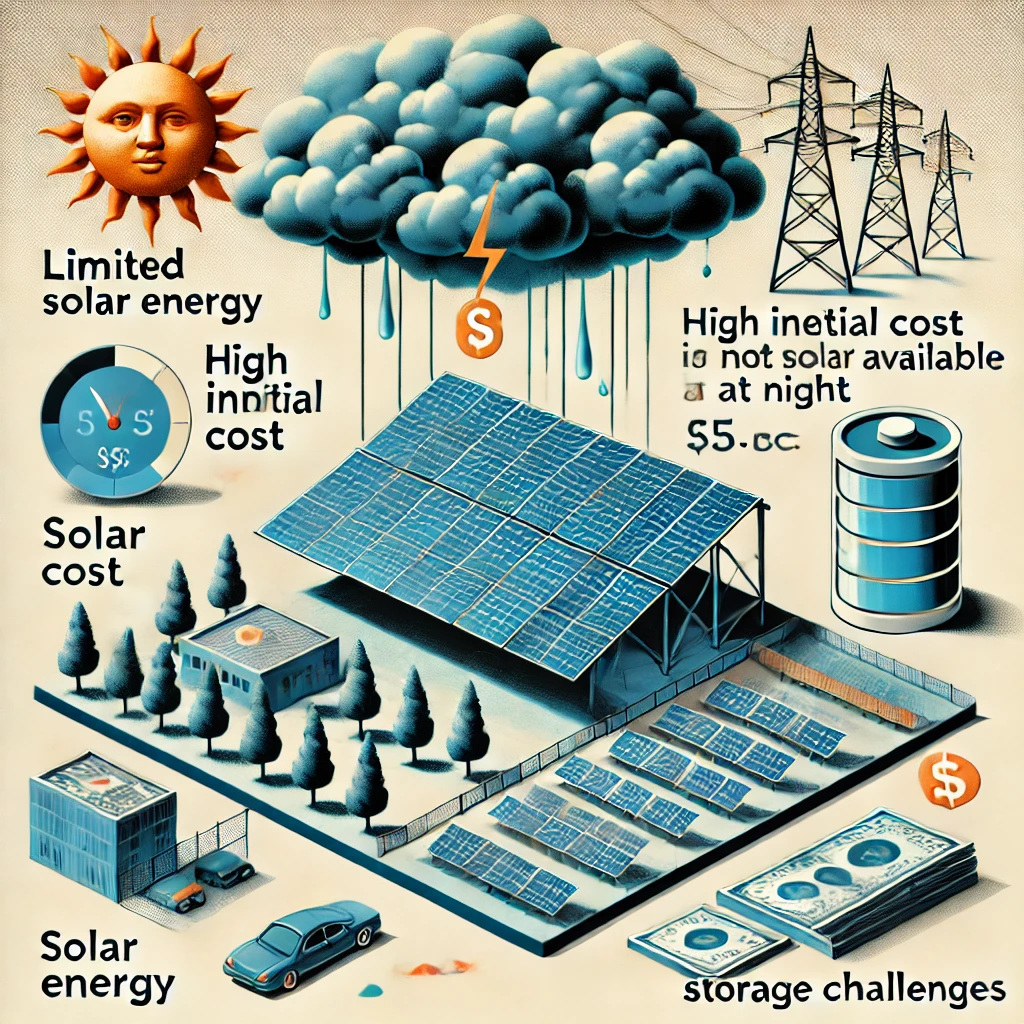 Desvantagens da Energia Solar