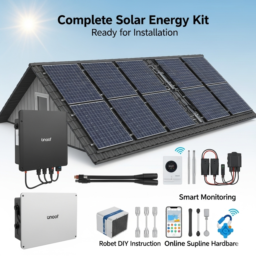 Kit Energia Solar Residencial Completo Kit Energia Solar Residencial Completo