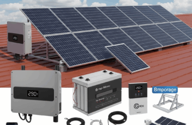 Kit energia solar 300 kwh/mês